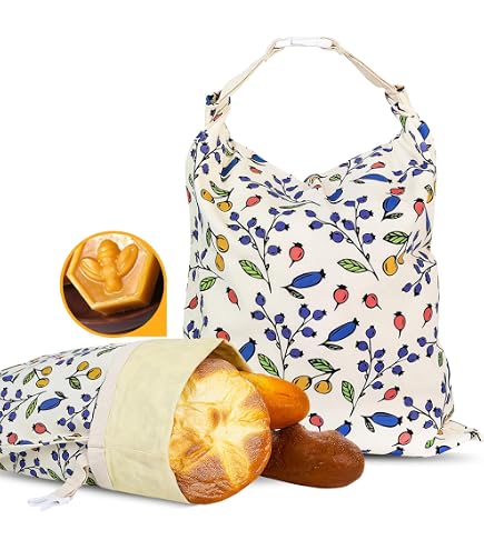 Cozy Bread Reusable Bread Bags – Airtight Storage For Homemade Sourdough & Loaves (USA Brand)