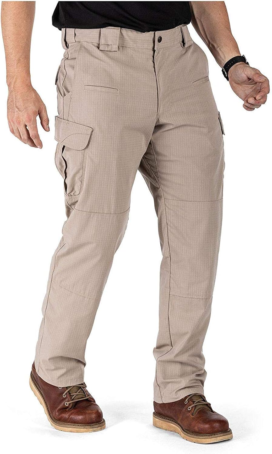 5.11 Tactical Men's Stryke Pants w/Flex-Tac Mechanical Stretch, Style 74369, Khaki, 34x30: Clothing