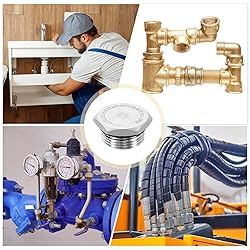 HARFINGTON 304 Stainless Steel Pipe Plug Fitting