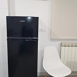 KLARSTEIN Height Cool Black - Nevera con congelador, refrigerador ...