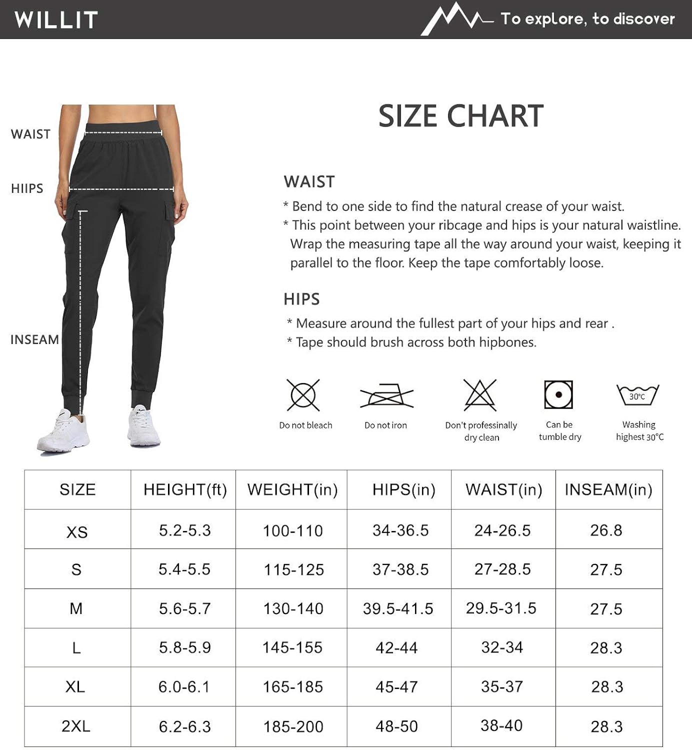 Willit Women's Lounge Joggers Cargo Hiking Pants Quick Dry Athletic Workout Pants Clothes Drawstring Pockets: Sports & Outdoors