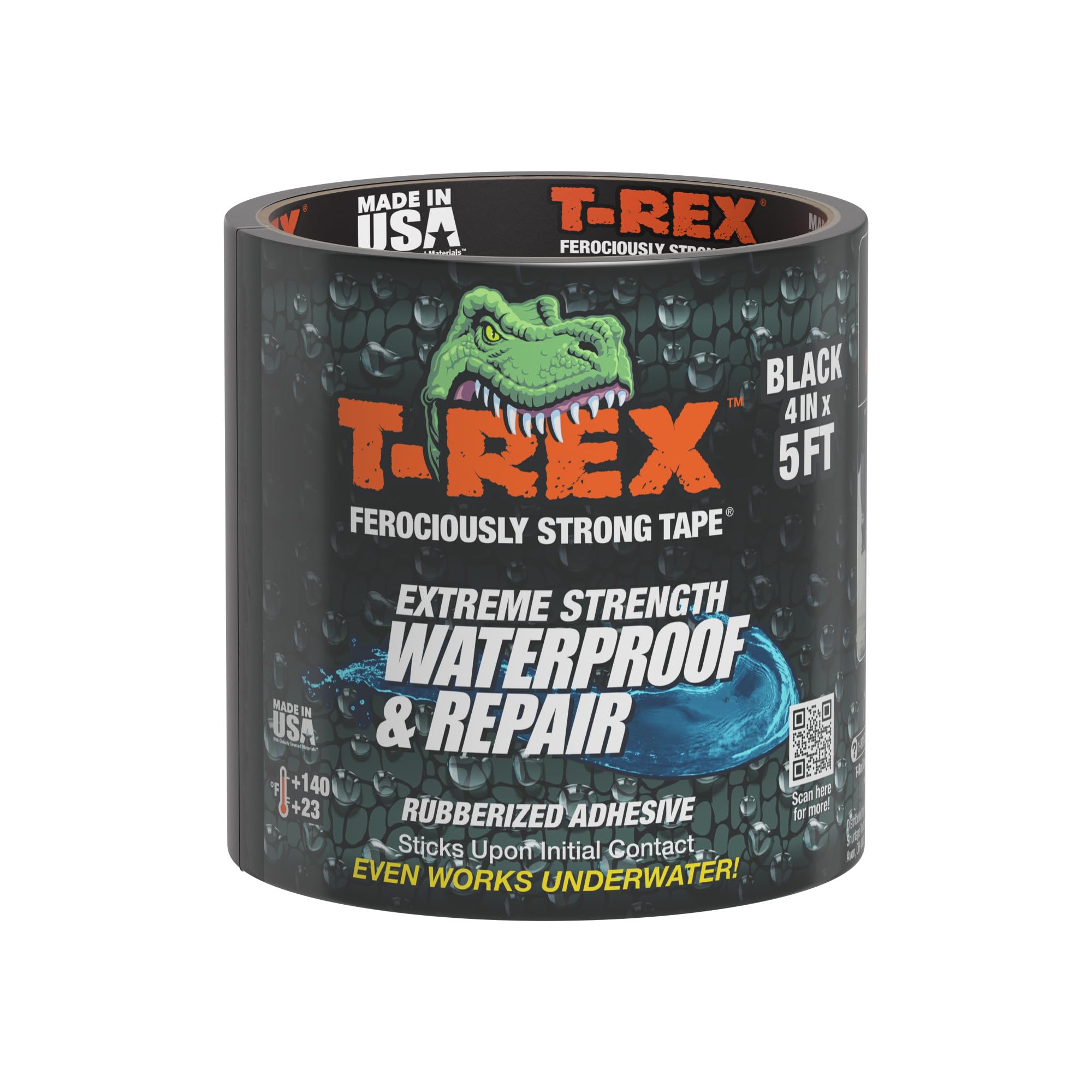 T-REX Waterproof Butyl Tape for Leak Repair 101mm x 1.52cm