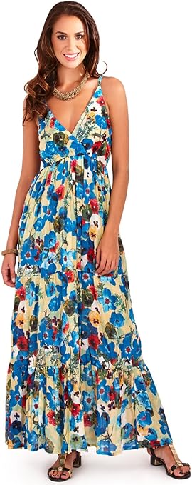 strappy maxi dress uk