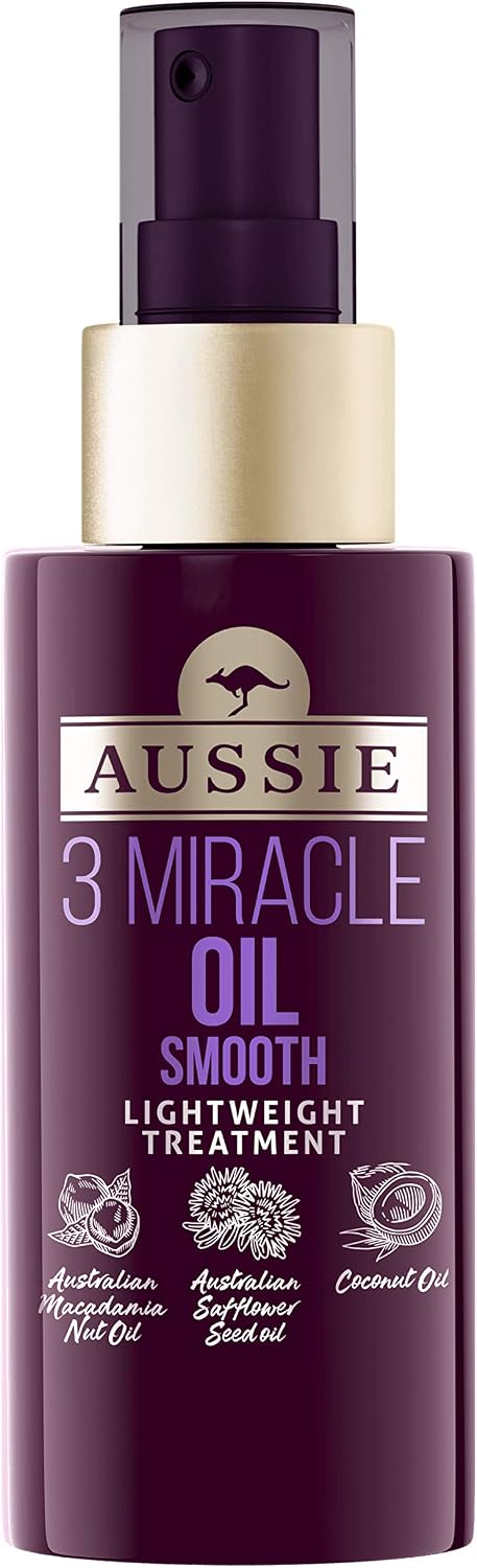 Aussie 3 Miracle oil Smooth with Australian Macadamia nut oil ...