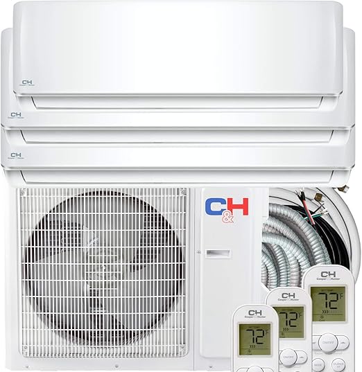 3 zone ductless mini split