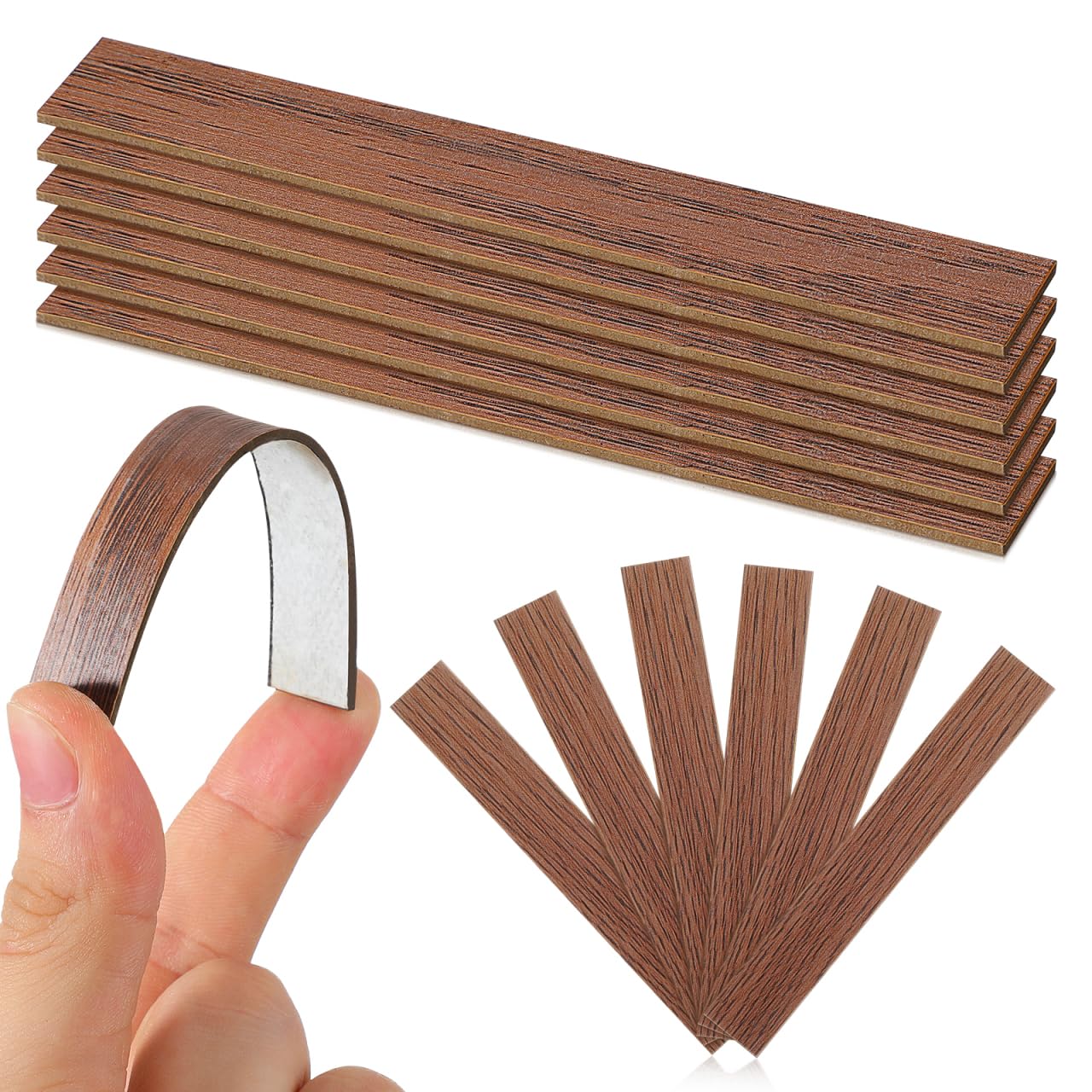 Didiseaon Dolls House Flooring: 40pcs Miniature Dollhouse Flooring Self Adhesive Wooden Peel And Stick Mini House Floor Decorations for Diy Decoration