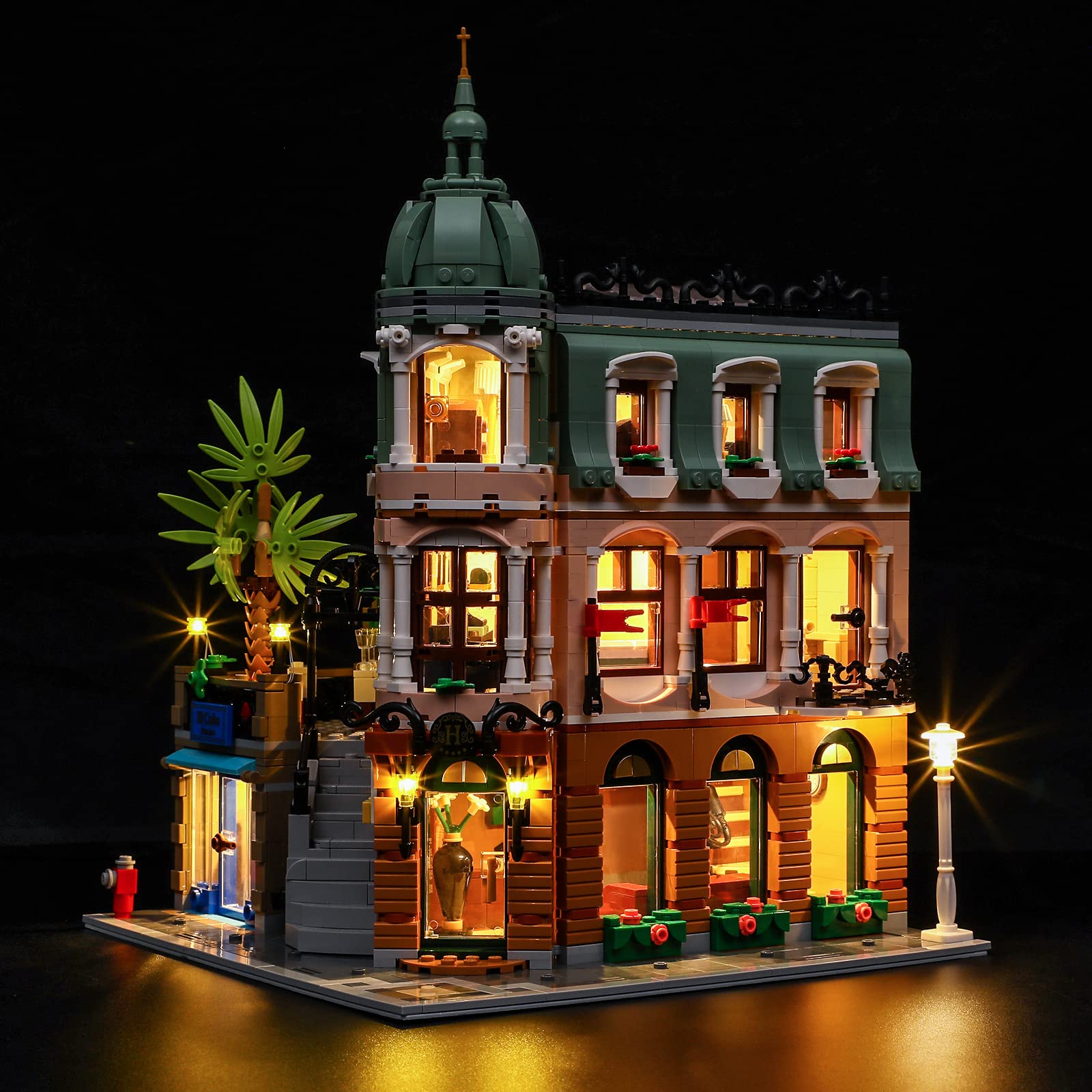 LIGHTAILING Led Lighting Kit for Lego- 10297 Boutique-Hotel Building Blocks Model - LED Light Set Compatible with Lego Model(Not Include Lego Model) — image 1