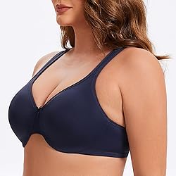 MELENECA Women's Minimizer Seamless Unlined