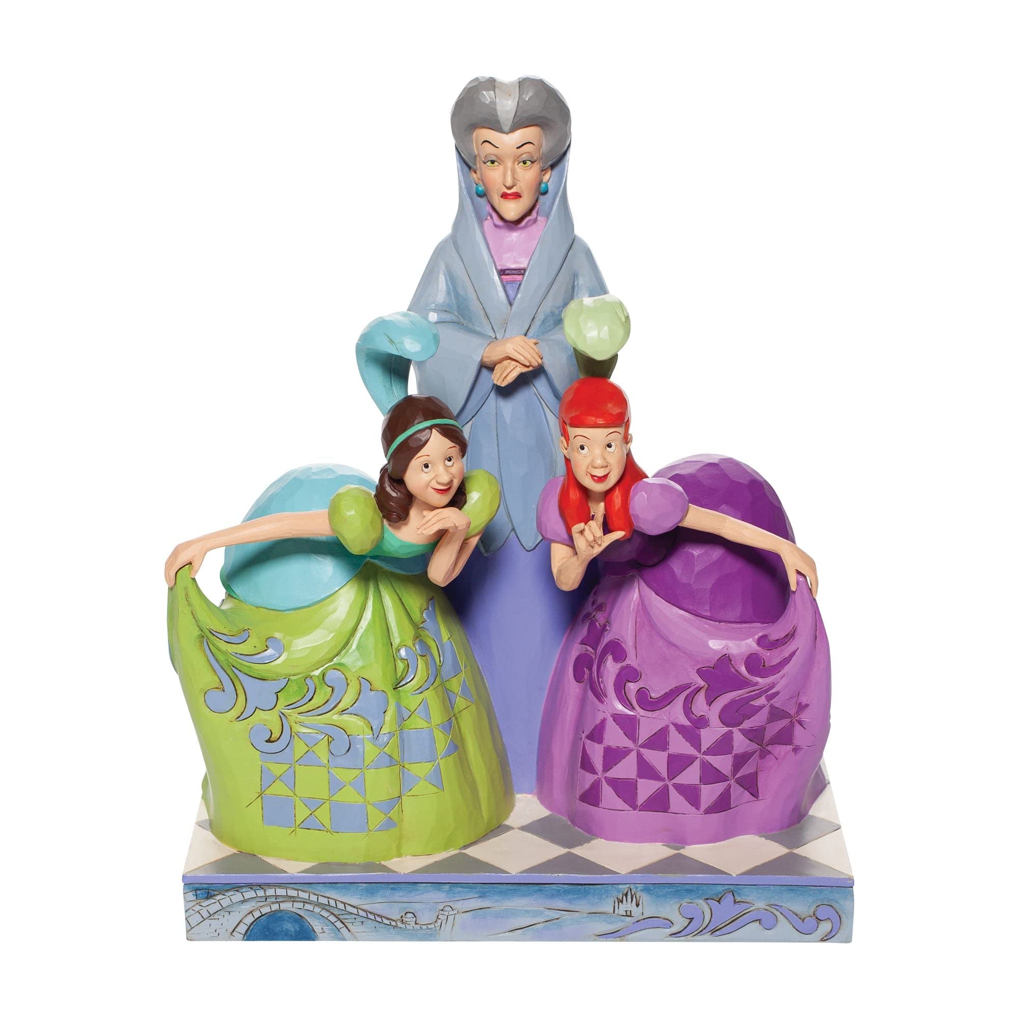 Disney Traditions Lady Tremaine Anastasia & Drizella Figurine
