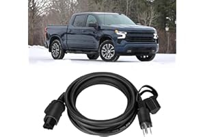 Kozlira 84564686 Engine Block Coolant Heater Cable Cord Compatible with Chevy Silverado 1500/LD/LTD 2019-2023, Silverado 2500/3500 HD Duramax Trucks 2020-2024