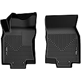 Husky Liners Weatherbeater Floor Mats | Fits 2017-2022 Nissan Rogue Sport | Front Row, 2-pc Black - 17321