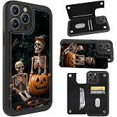 for iPhone 16 Pro Max Phone Case Wallet with Card Holder Kickstand PU Leather Magnetic Flip Card Slots Shockproof Protective Case for iPhone 16 Pro Max 6.9