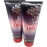 Bath & Body Works Forever Red Vanilla Rum Ultimate Hydration Body Cream 8 Ounces Pack of 2