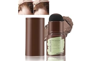 Boobeen Hairline Powder Stick, Hair Shadow Powder for Thinning Hair, Root Touch-Up Powder Quickly Cover Grey Hair, Root Concealer for Hair Loss