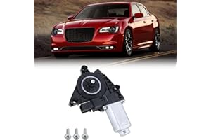 Lqito Front Driver Left Side Window Regulator Motor Compatible with 2011-2023 Dodge Charger 2011-2023 Chrysler 300 Replace#68143987AA