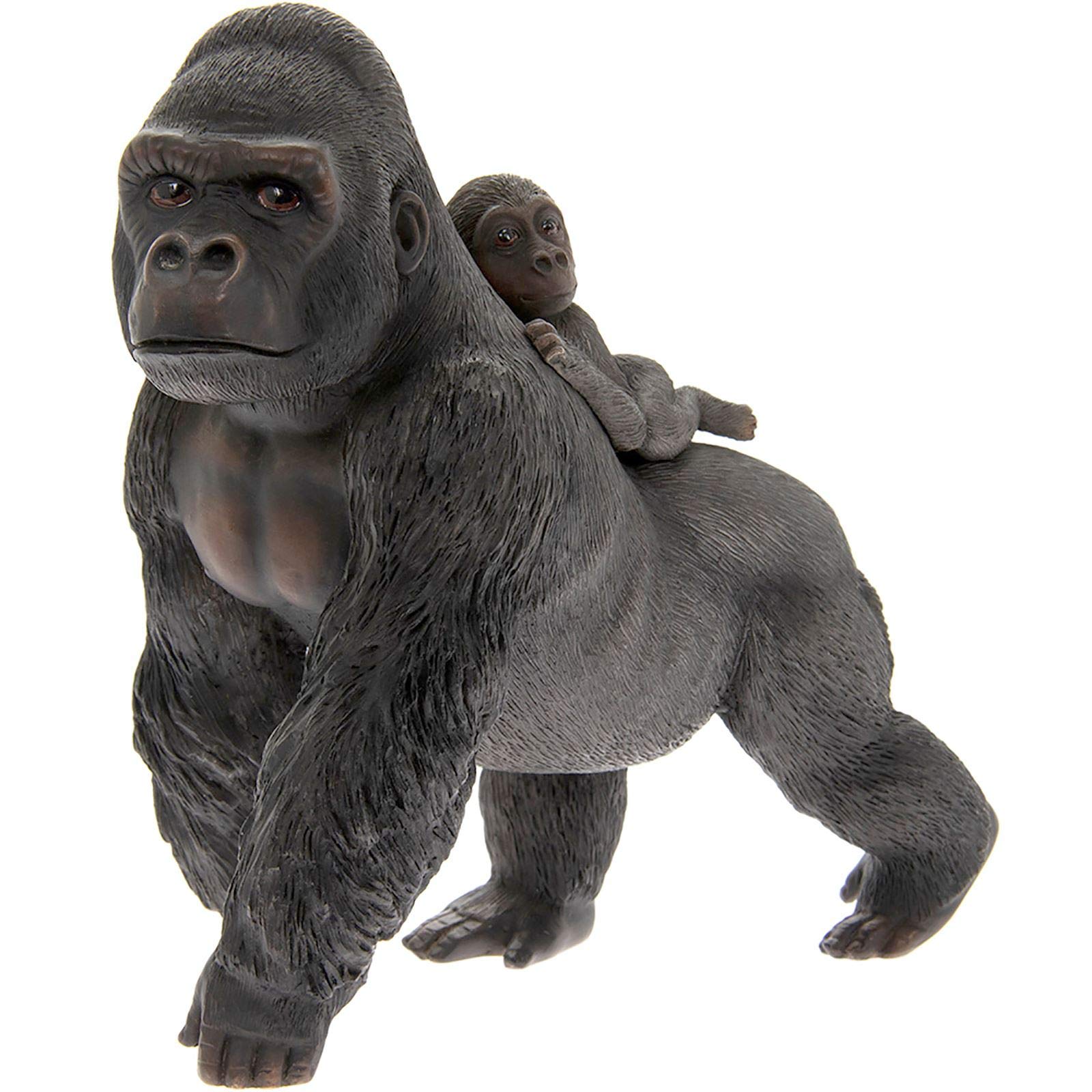 Leonardo Collection - Gorilla and Baby Ornament