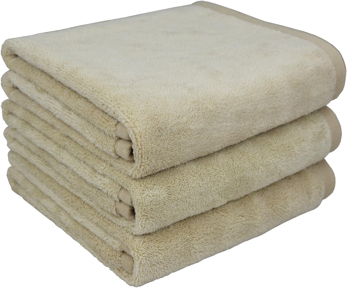 Mayouth Super Absorbent AntiFrizz Microfiber Hair Towel Fast Drying Bath Towels for Long