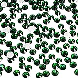 2880pcs Emerald Green Nail Rhinestones SS10 2.8mm