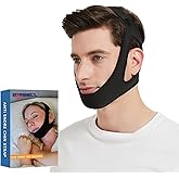 Starbrace Chin Strap for Sleeping - Comfortable Stop Snoring Solution - Snore Stopper with Adjustable Chin Strap for CPAP Users