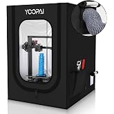YOOPAI 3D Printer Enclosure, Dustproof Tent Constant Temperature Protective Cover for Creality Ender 3 V3 SE/KE/Ender 3/Ender 3 Pro/Ender 3V2/Ender 3 S1/ For Anycubic Elegoo Printers, 29.5&times;25.6&times;21.6"