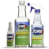 ZORBX Unscented Multipurpose Odor Remover Safe for All, Carpet , Hardwood , Tile , Fabric Odor Eliminator, No Perfumes or Fra