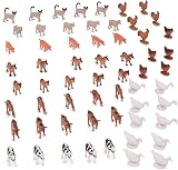 Terra by Battat 60pcs Farm Animals Toy Tube - Educational Playset view 8