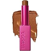 BASMA Beauty Foundation Stick, Hydrating &amp; Full Coverage Concealer, 0.22 oz | Foundation for Mature Skin - Glides On Without Caking | Doubles as Contour &amp; Bronzer | Aloe Vera, Vitamin E &amp; Apricot Butter