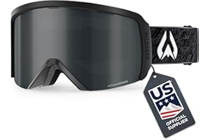 WILDHORN OUTFITTERS Wildhorn Cristo Ski Goggles Men Women 100% UV Anti-Fog OTG Snowboard Goggles- US Ski Team Official Supplier- Snow Goggles