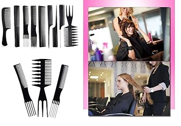 Buy Boxo Professional Hair Cutting Comb Set For Men And Women 9