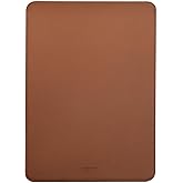Comfyable Laptop Sleeve 15 Inch Precisely Compatible with MacBook Air 15" M4 2025 A3241 & M3 2024 A3114 & M2 2023 A2941, Faux Leather Cover Case, Brown