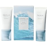 Centella Hyalu-Cica Water-Fit Sun Serum UV, Korean Sunscreen SPF 50, Centella Sunscreen, Travel Essentials, Sunscreen with Hyaluronic Acid, No White Cast, Korean Skin Care, 50ml - 2 Pack