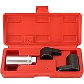 ATPEAM Oxygen Sensor Socket Set (3 Piece), Extra Durable Chrome Vanadium Steel, 7/8 inch & 22 mm Sockets, for O2 Sensor Remov