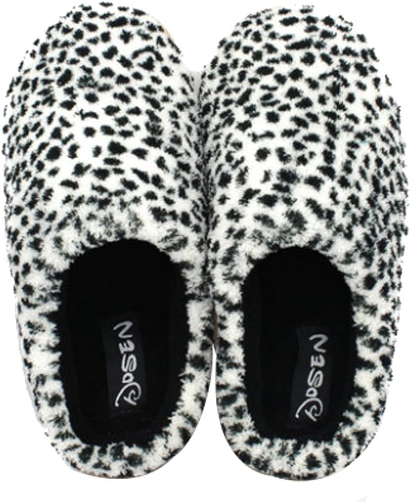 mens leopard print slippers