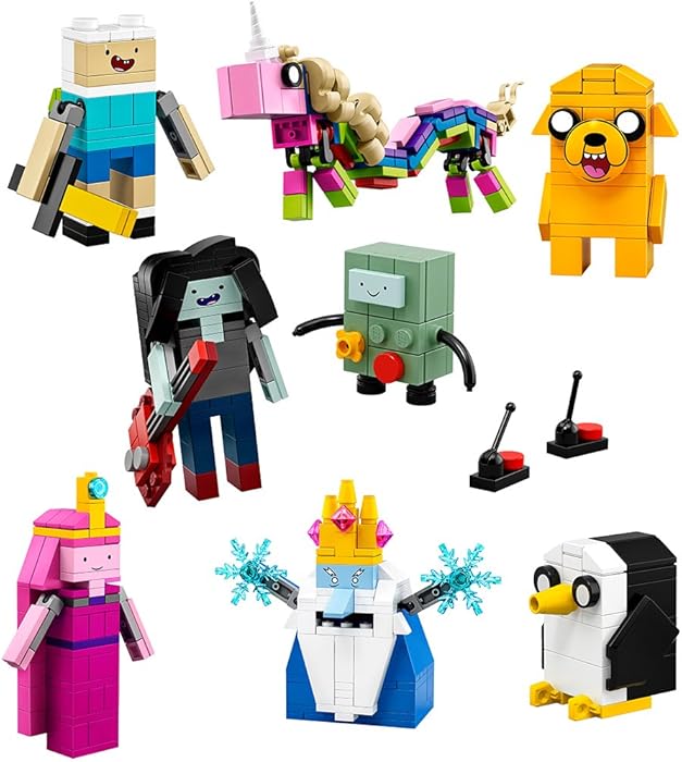 LEGO Ideas Adventure Time (21308) - Building Toy and Popular Gift for Fans of LEGO Sets and Cartoon Network (495 Pieces)
