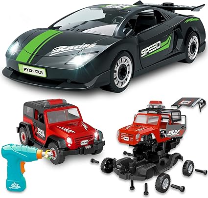 take apart racing car