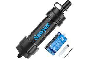 Sawyer Products SP105 Mini Water Filtration System, Single, Black, 1-Pack