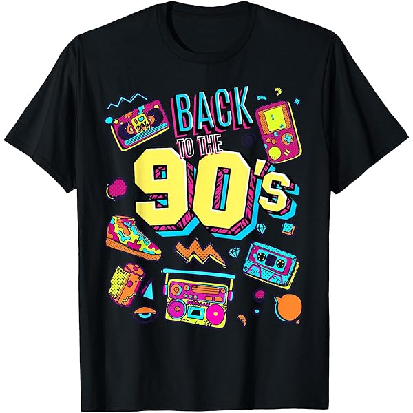 Amazon.com: I Love The 90's Retro T-Shirt T-Shirt : Clothing
