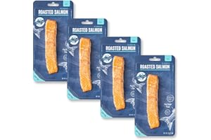Roasted Atlantic Salmon by Blue Circle Foods - Classic Flavor | Sustainable, Ready-to-eat, Rich in omega-3s, flaky & delicious (4 Pack, 1 lb)