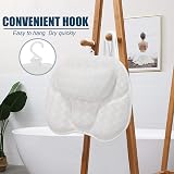 Bossjoy 3D Mesh Bath Pillow 6 Suction Cups Neck Back Support Spa Hot Tub view 5