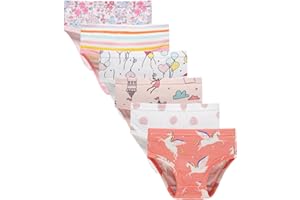 Sladatona Little Girls Soft Underwear Toddler Kids Breathable Comfort Panties