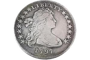 YIQILAFADA 1795, 1796, 1797, 1798 Year Dollar Coin Liberty American Liberty Coin United States of America Coin Souvenir Replica for Collection Party Gifts