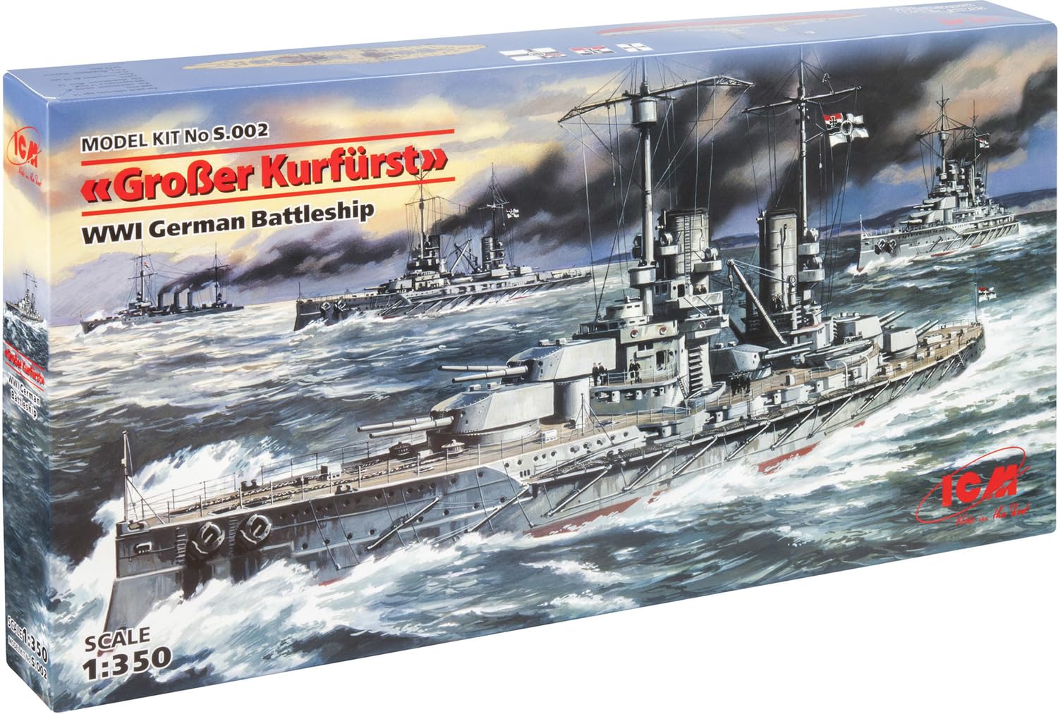 ICM s.002 – WWI German Battelship Large Treatment Prince