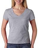Bella + Canvas Ladies' Jersey Short-Sleeve V-Neck