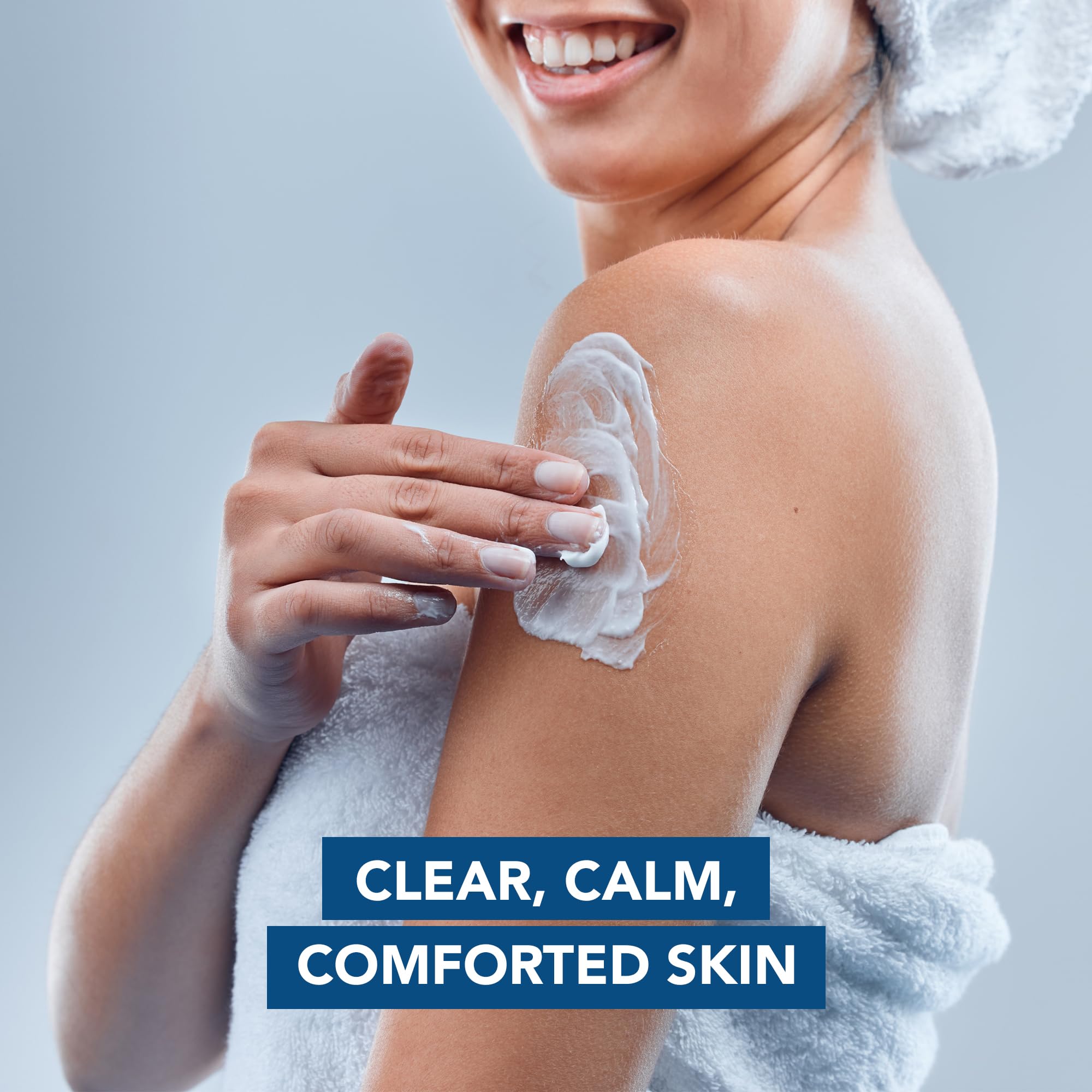 Kenkoderm Psoriasis Cream - Natural Moisturizing Face & Body Lotion with 2 Percent Salicylic Acid - Renewing Topical Formula for Dry & Sensitive Skin, Fragrance & Color Free, 10 oz., 1 Jar