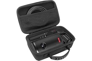ESIMEN Anker Hard Case for Nebula Capsule II/Max Smart Mini Projector and Remote Control USB Flash Drive Accessories Carry Bag Protective Storage Box