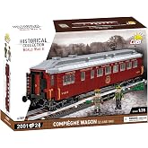 COBI Historical Collection WWII Compi&egrave;gne Wagon Building Set, 2001 Pieces