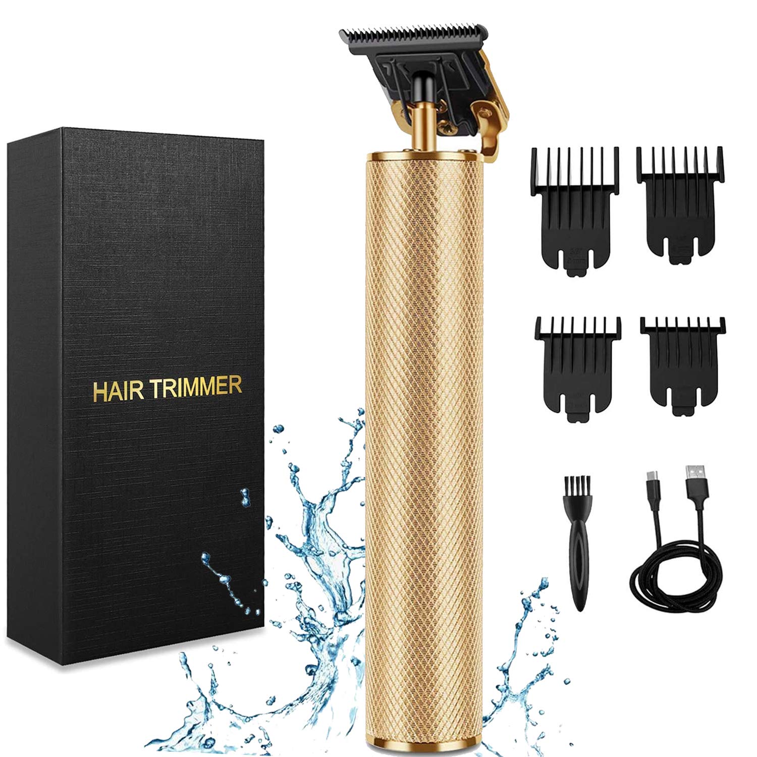 Hair Clippers for Men, Professional Cordless Clippers Hair Trimmer,Electric Pro T-Blade Trimmer Hair Clippers for Men Zero Gap Baldhead Beard Shaver Barbershop