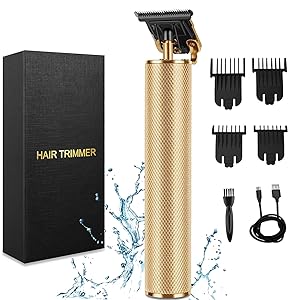 Hair Clippers for Men, Professional Cordless Clippers Hair Trimmer,Electric Pro T-Blade Trimmer Hair Clippers for Men Zero Gap Baldhead Beard Shaver Barbershop