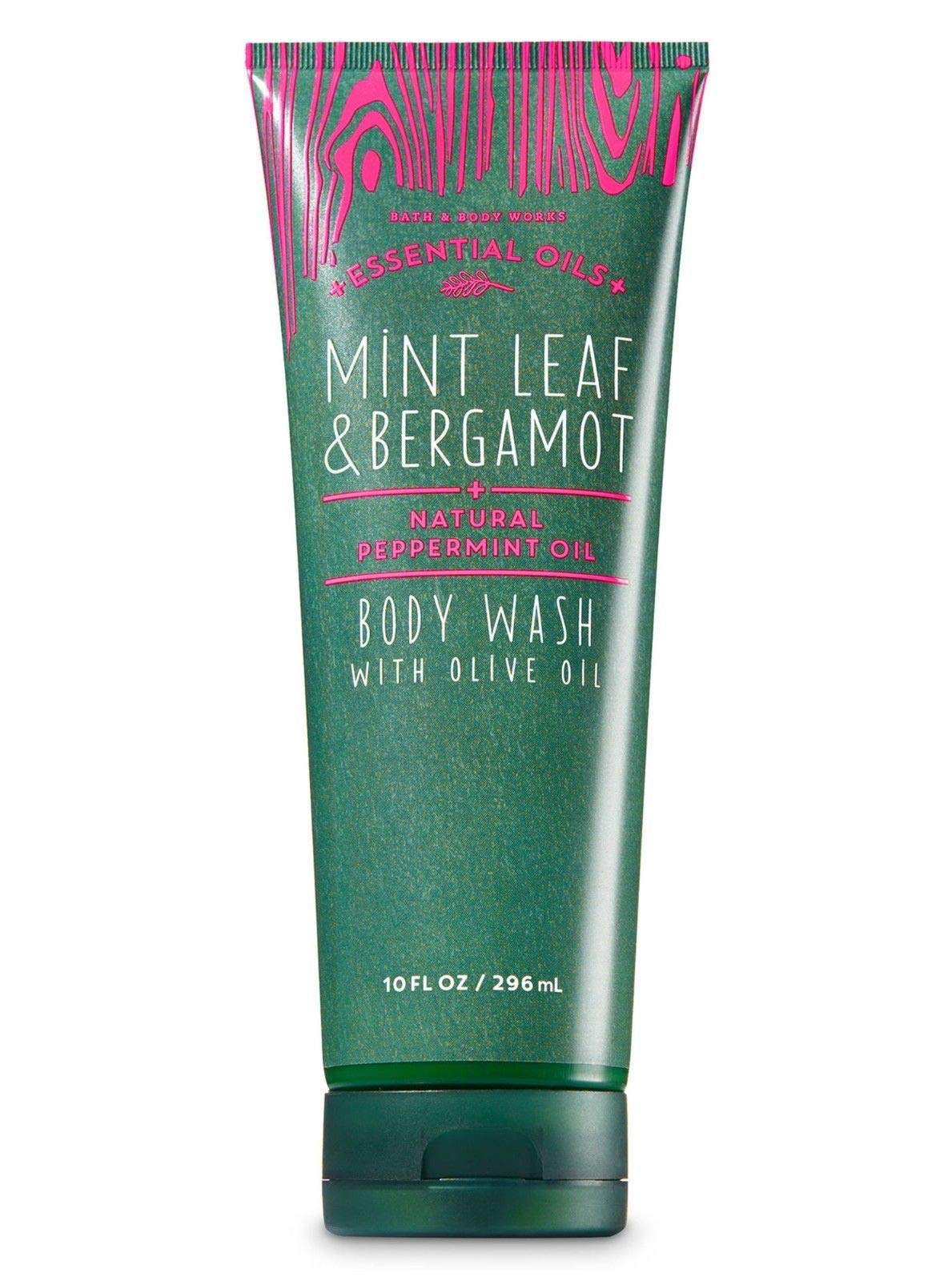 Amazoncom Bath Body Works Mint Leaf Bergamot Body
