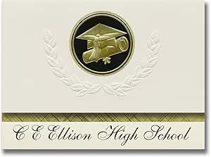 Amazon.com : Signature Announcements C E Ellison High School (Killeen